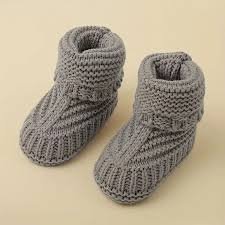 Warm Winter Baby Knit Socks